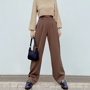 Princess Polly Archer Pants Trousers Brown